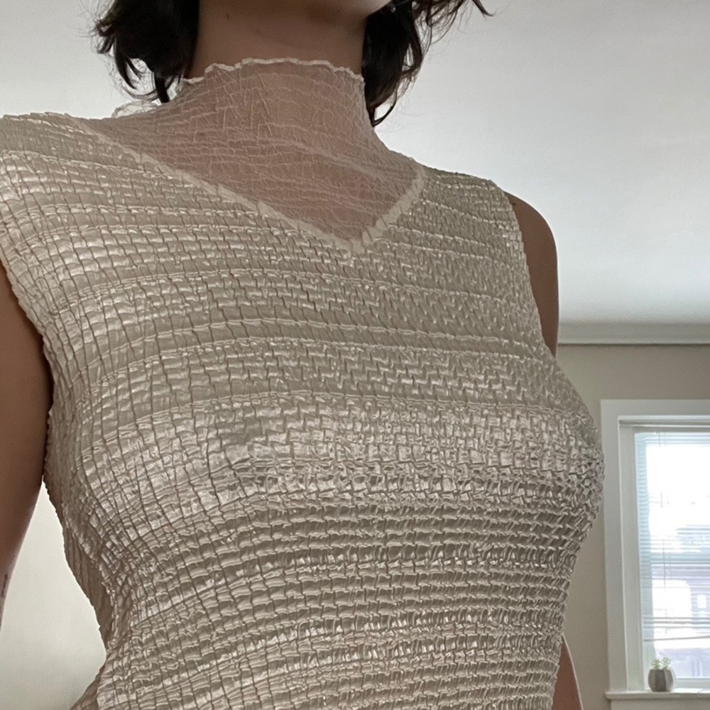 Vintage italian silk top